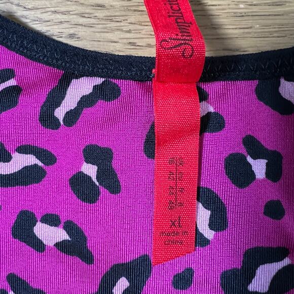 Spanx Slimplicity Shaping Scoop Neck Tank Top Camisole Black Size Extra Large - Picture 5 of 6